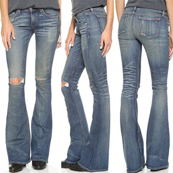 Rag Bone Elephant Bell Jeans 25 